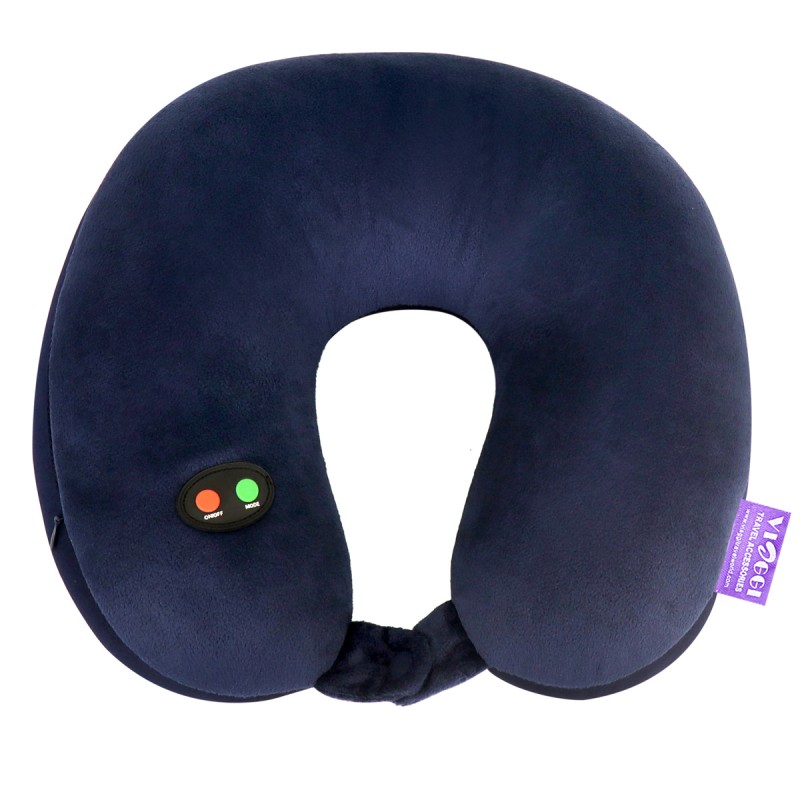 Vibrator U shaped Neck Massage Pillow With 3 Vibrating Modes - Temu