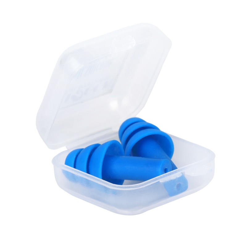 Best Buy Soft Silicone Blue Ear Plugs at VIAGGI Travel World